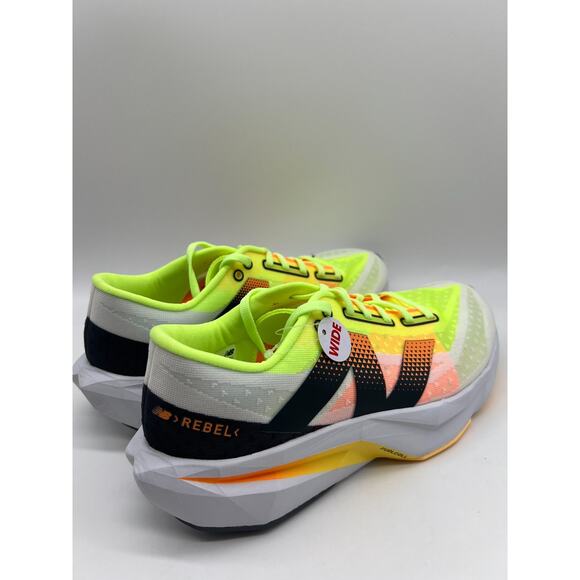 New Balance FuelCell Rebel v4 WFCXLA4 White Lime Women's Size 9 - Picture 7 of 12